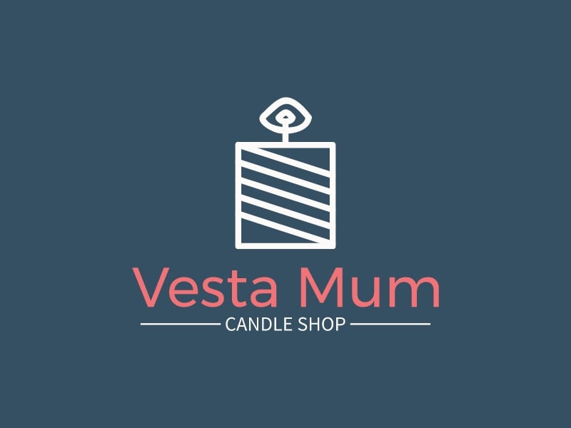 Vesta Mum logo design