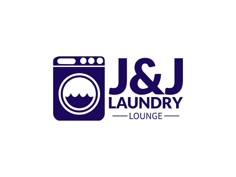 J&J Laundry logo design