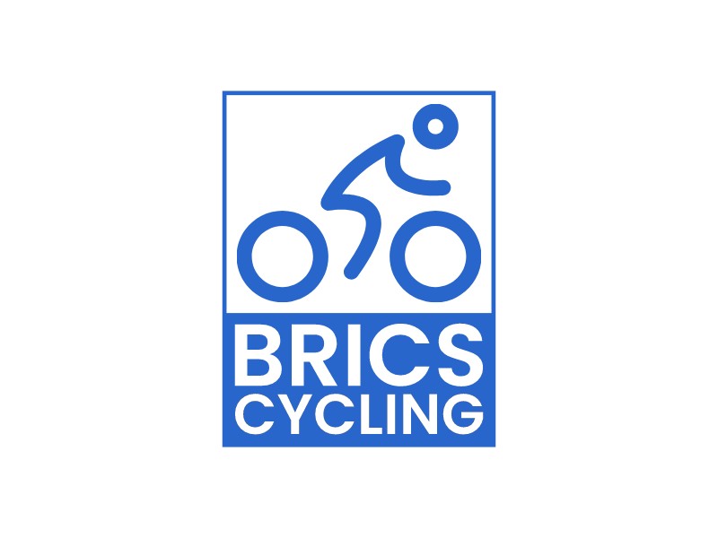 brics cycling logo design