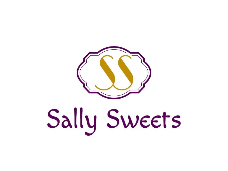 Sally Sweets logo design