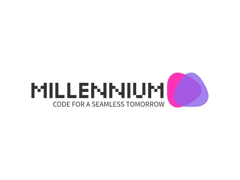 Millennium logo design