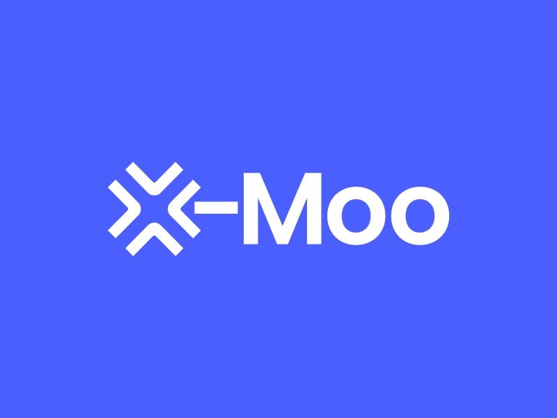 X-Moo logo design