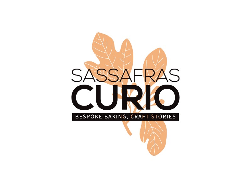 Sassafras Curio logo design