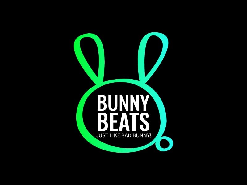 Bunny Beats logo design