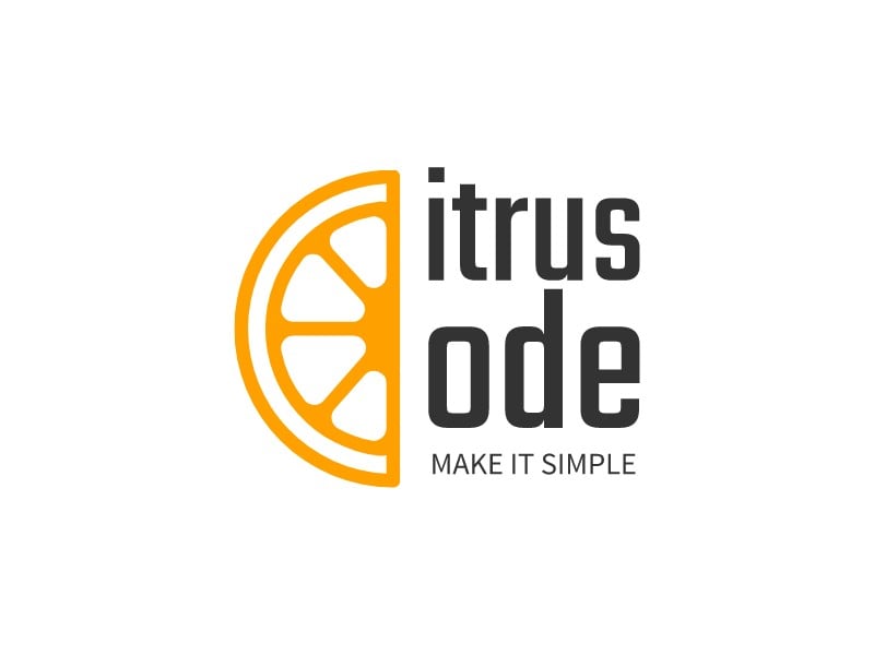 itrus ode logo design