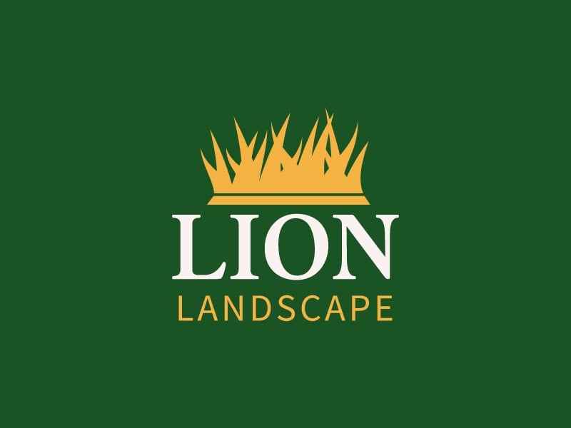 LION logo design
