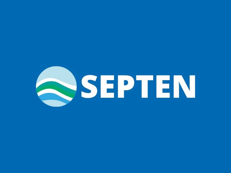SEPTEN logo design