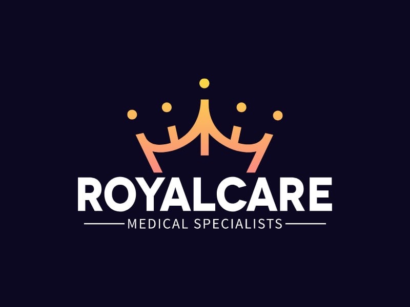 Royalcare logo design