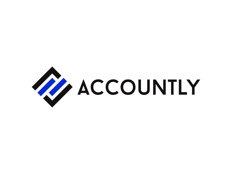 Accountly logo design