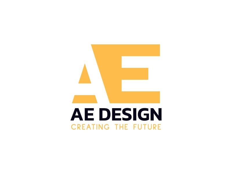 AE DESIGN logo design