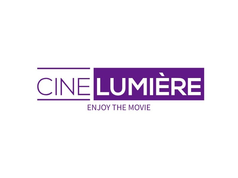 Cine Lumière logo design