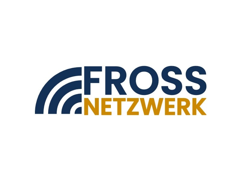 Fross Netzwerk logo design