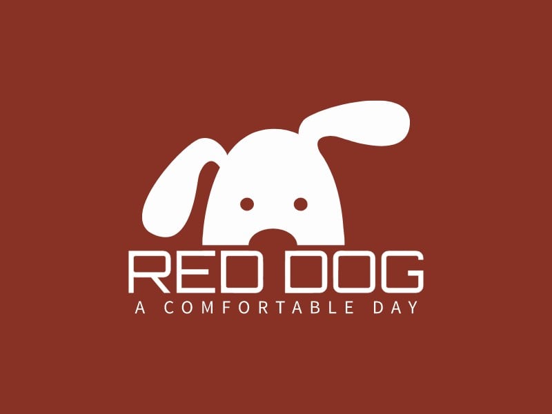 Red Dog logo design