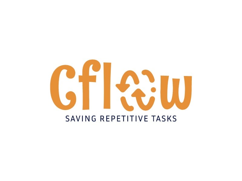 Cflow logo design