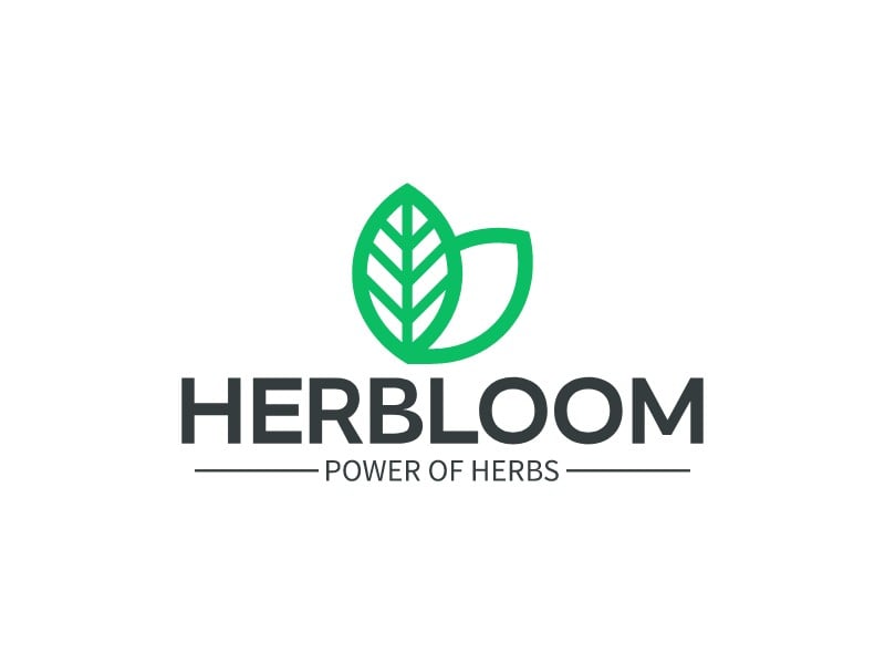 HERBLOOM logo design