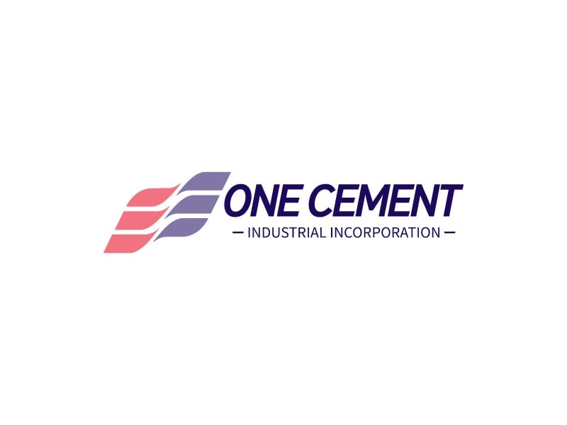 ONE CEMENT logo design