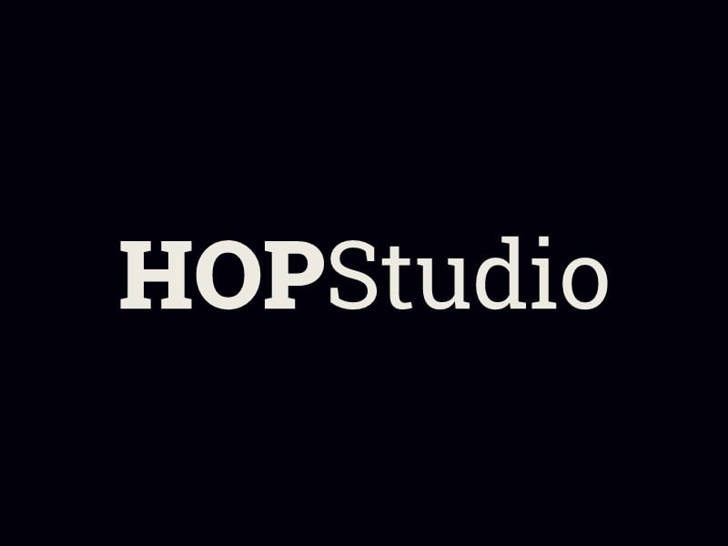 HOP Studio logo generated by AI logo maker - Logomakerr.ai