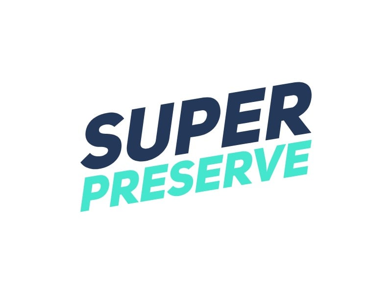 Super Preserve logo design