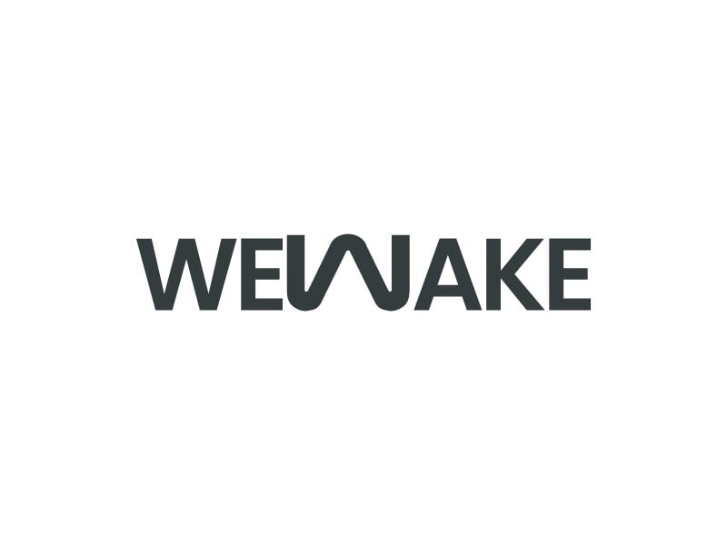 WEWAKE logo design