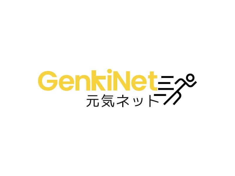 GenkiNet logo design