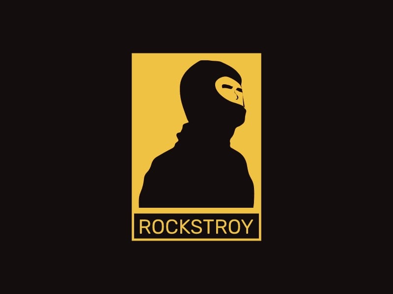 ROCKSTROY logo design
