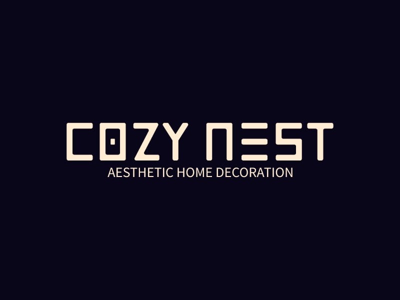 Cozy Nest logo design