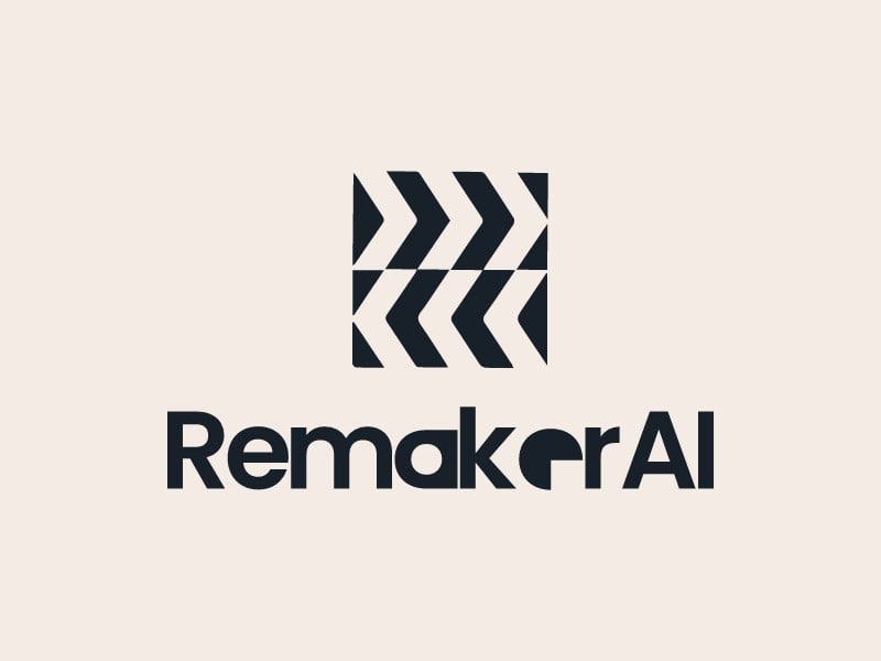 RemakerAI logo design
