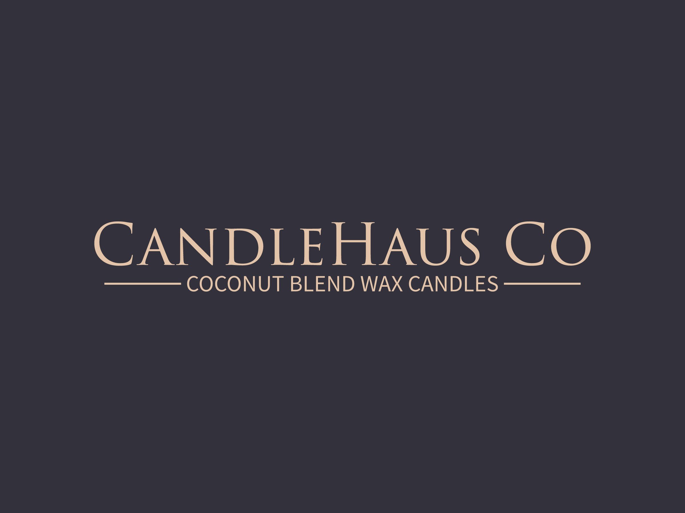 CandleHaus Co logo design