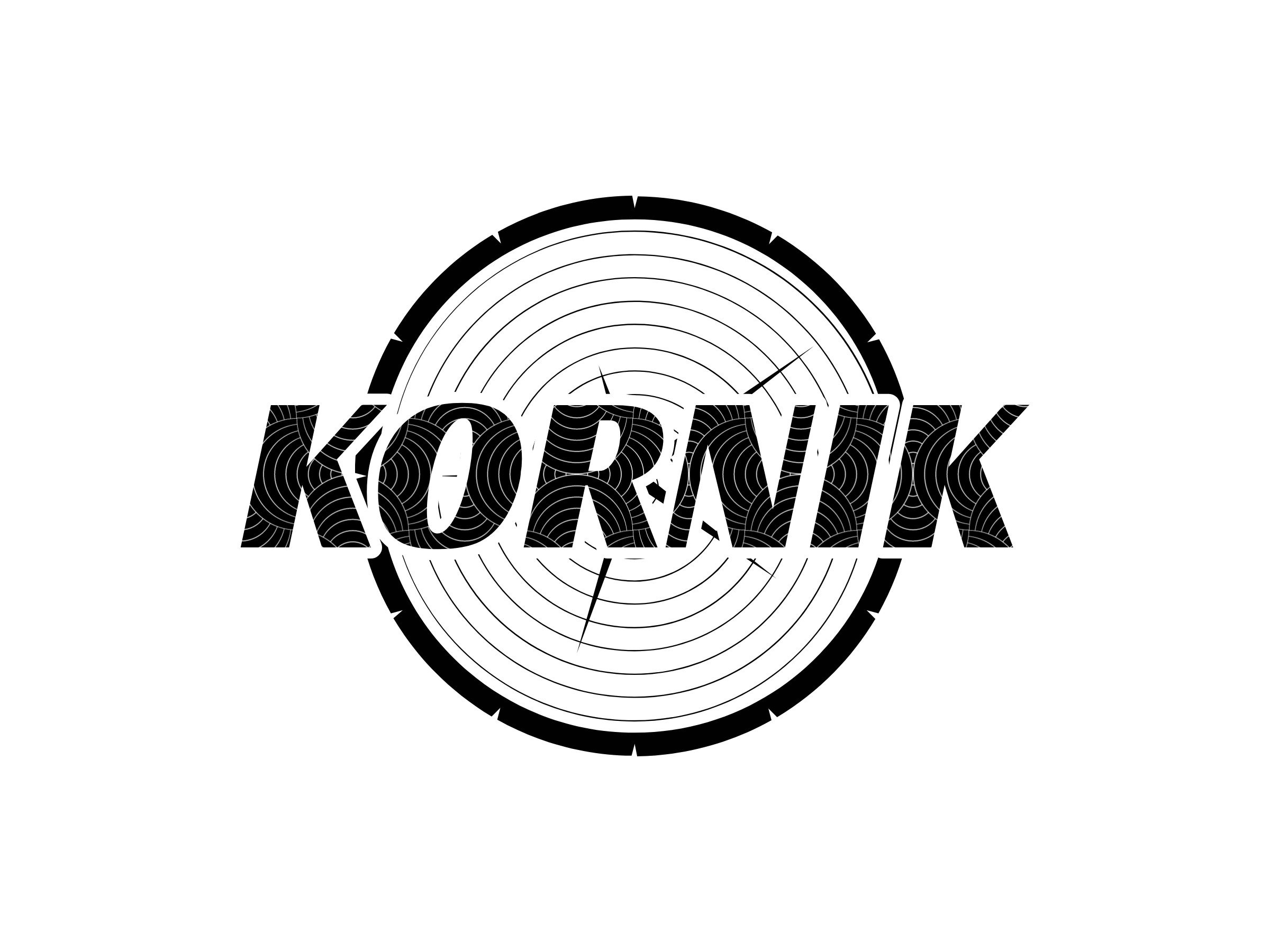 KORNIK logo design
