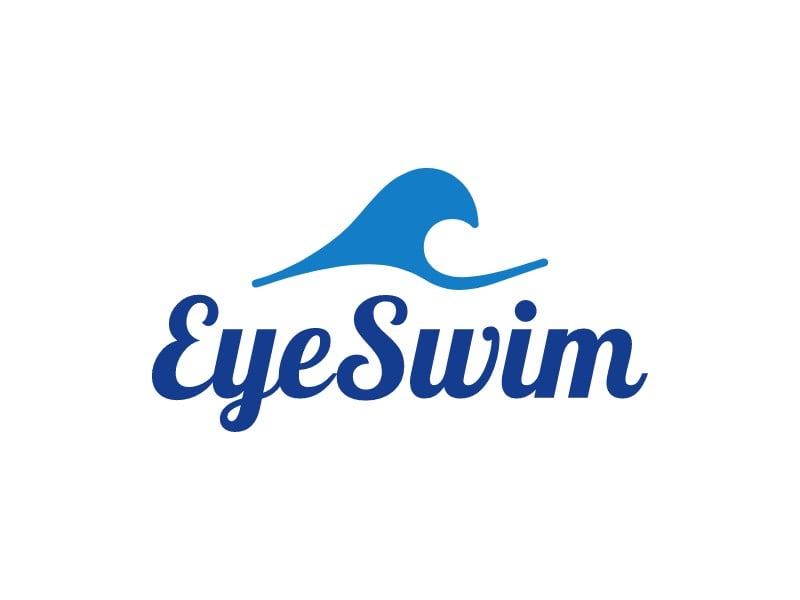 EyeSwim logo design