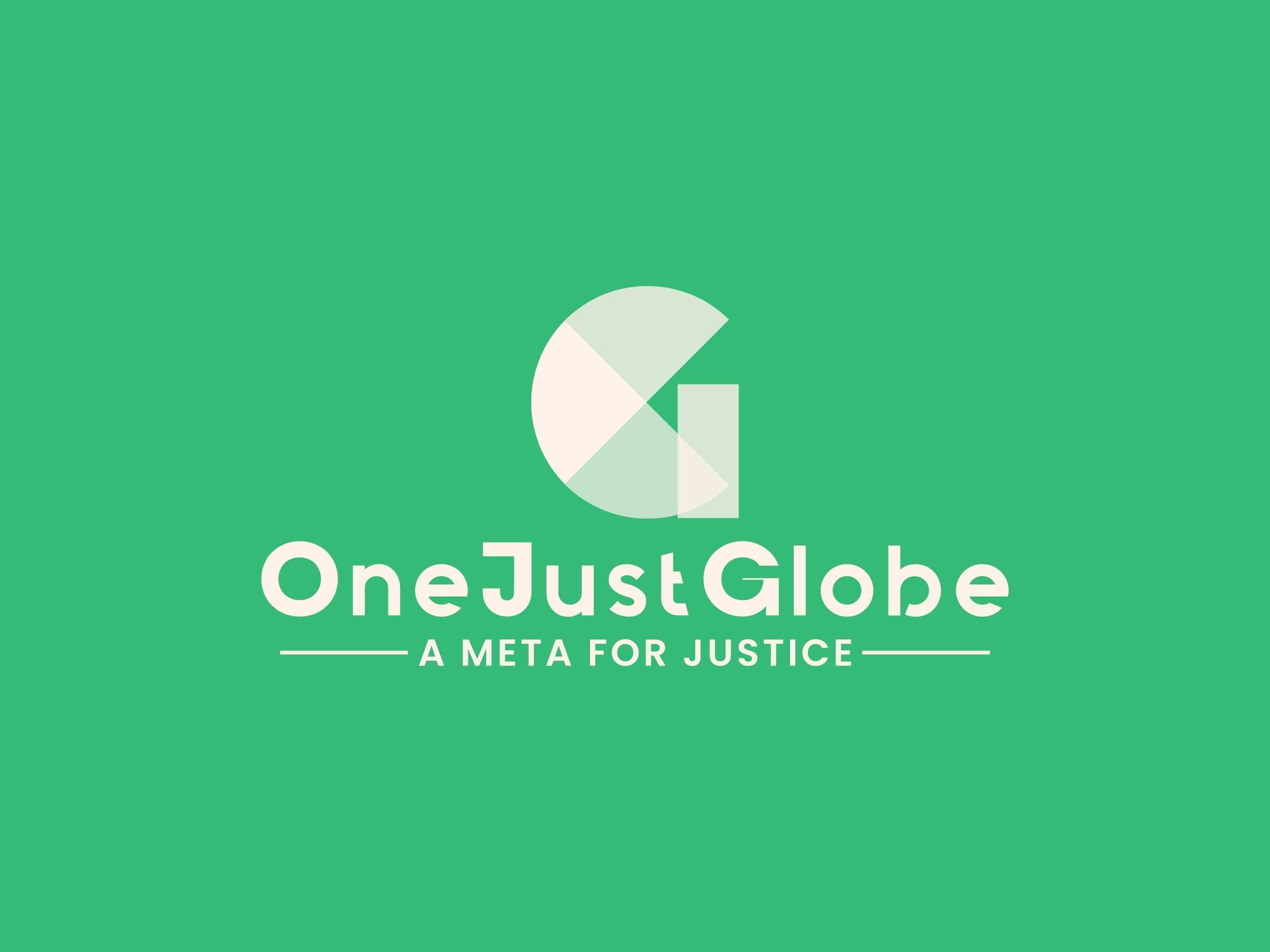 OneJustGlobe logo design