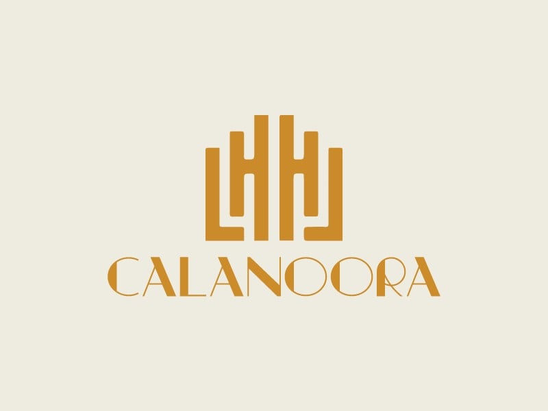 calanoora logo design