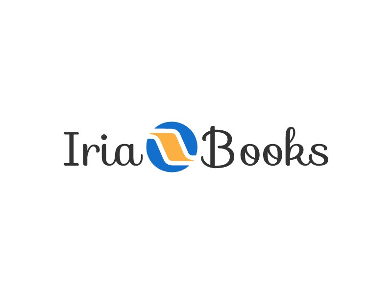 Iria Books logo generated by AI logo maker - Logomakerr.ai