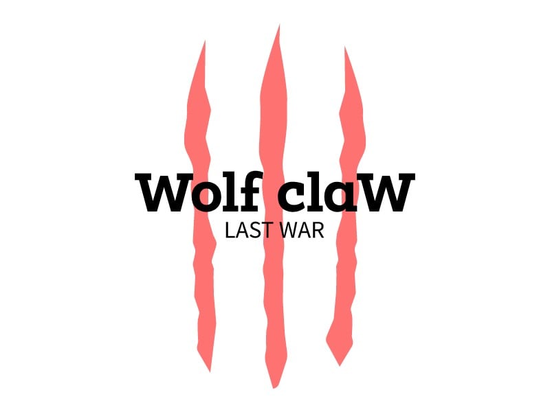 Wolf claW logo design