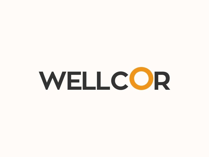 WELLCOR logo design