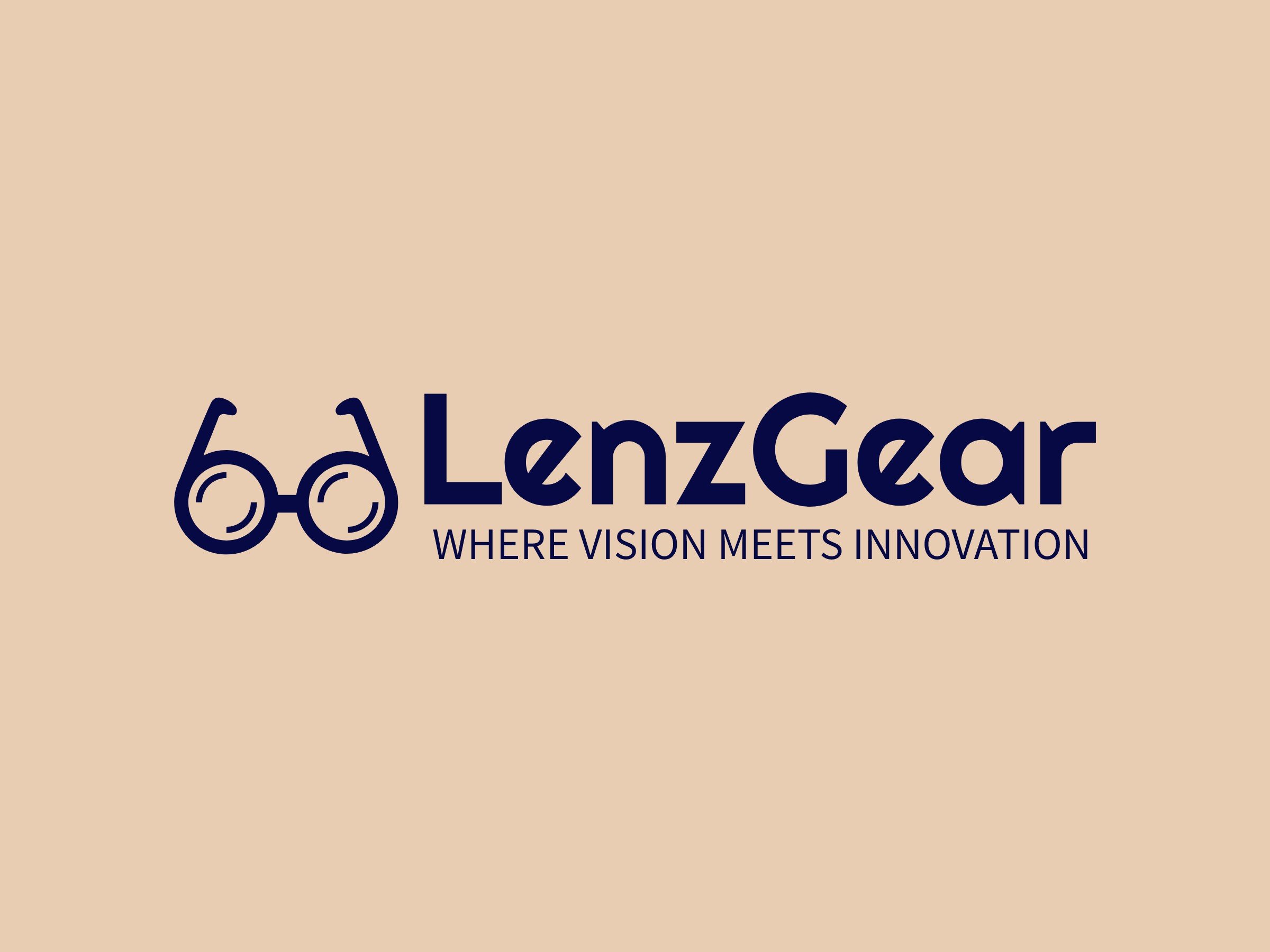 LenzGear logo design