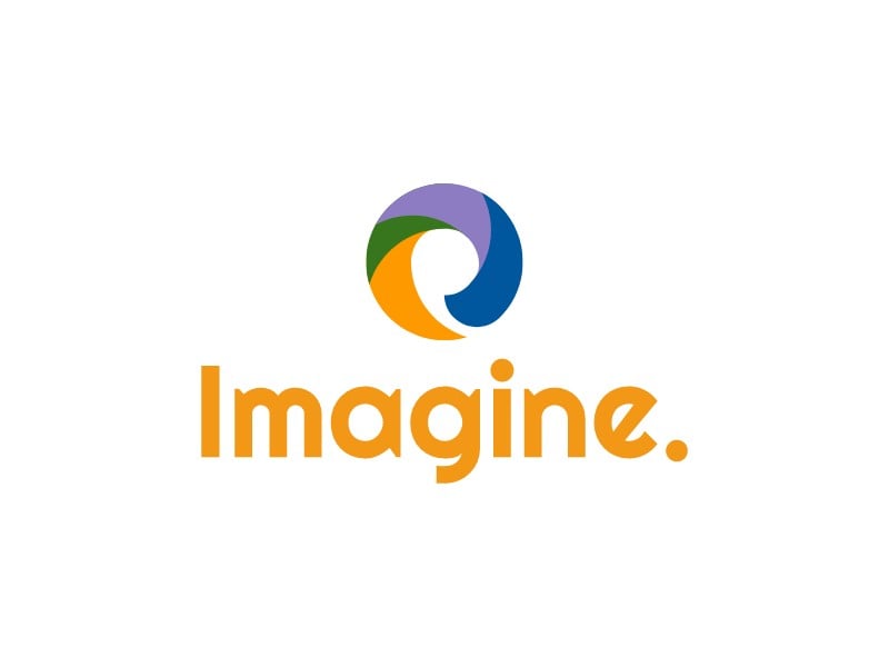 Imagine. logo design