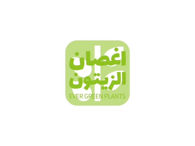 اغصان الزیتون logo design