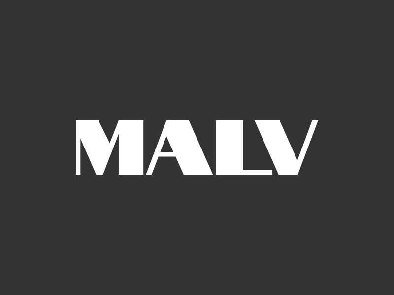 MALV logo design