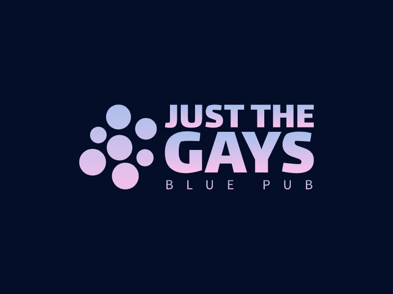 just the gays logo design