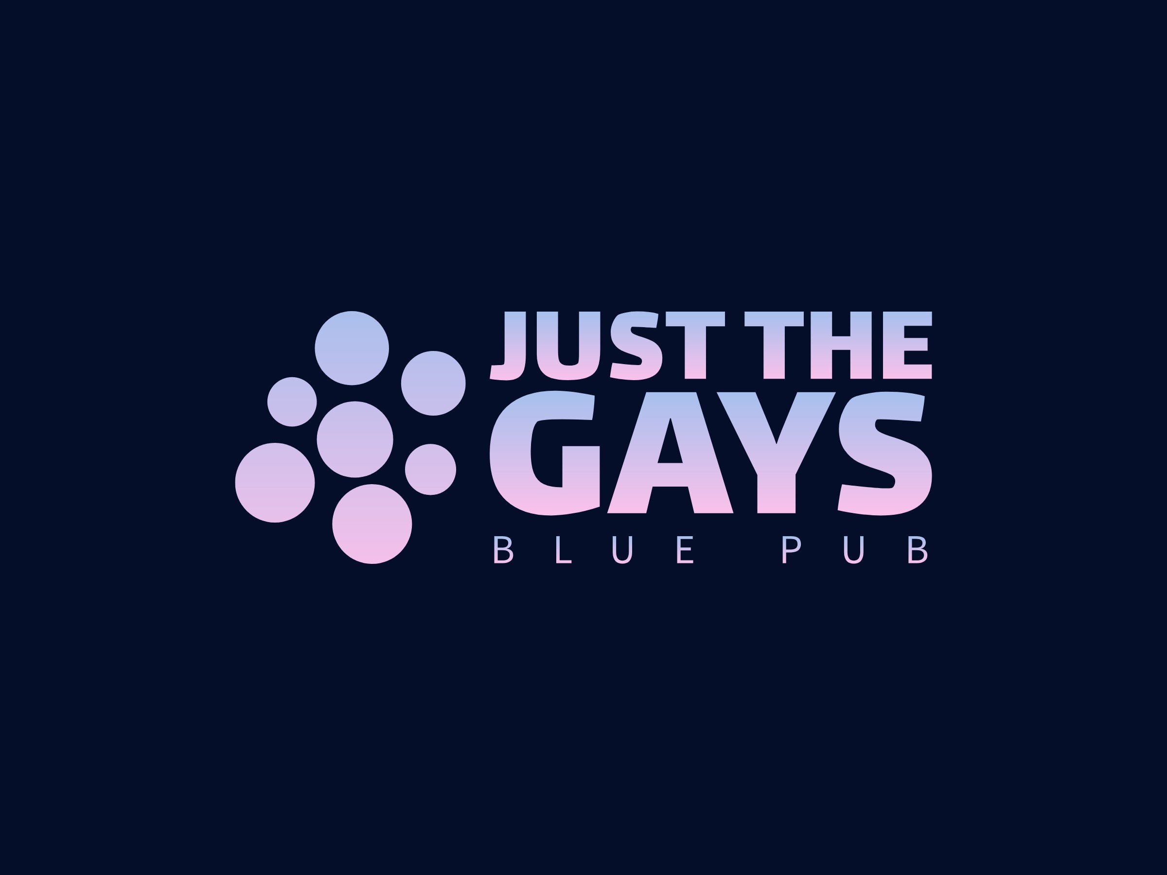 just the gays - Blue Pub