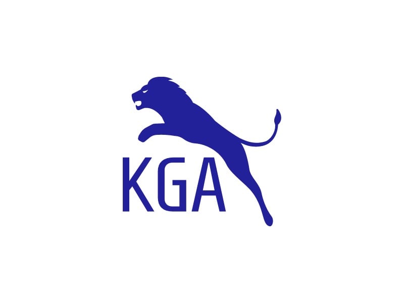 KGA logo design