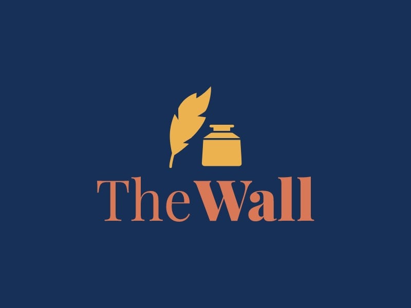 The Wall logo design