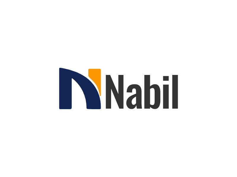 Nabil logo design