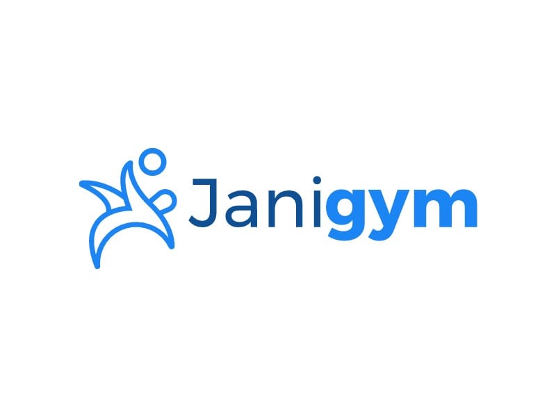 Jani gym logo generated by AI logo maker - Logomakerr.ai