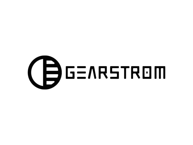 Gearstrom logo design