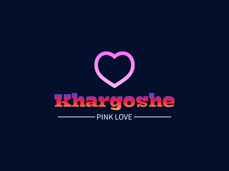 Khargoshe logo generated by ai logo maker logomakerr ai