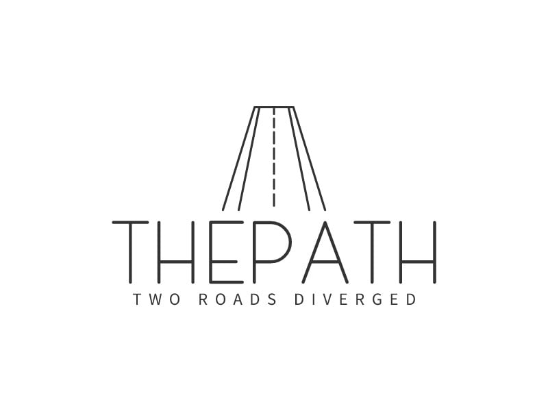 Thepath logo design