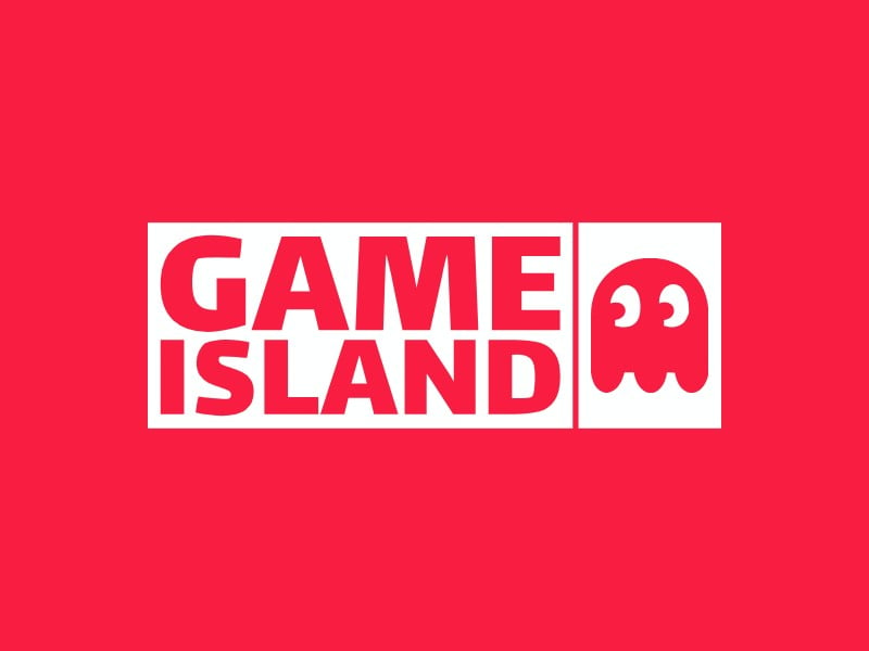 Game island logo design