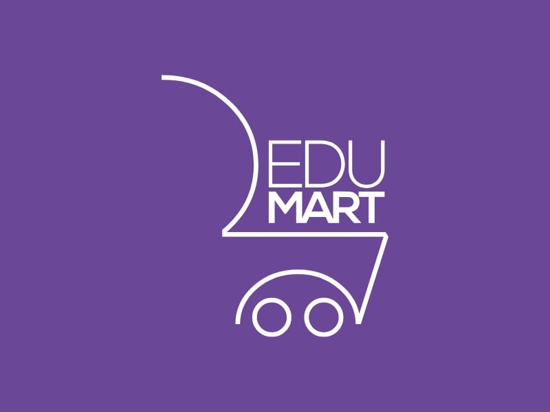 EDU MART logo design